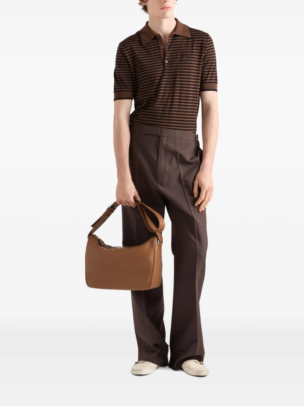 Prada axelväska i läder | Image 2