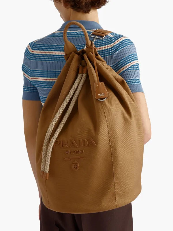 PRADA SPORT ドローストリングバッグ PRADA/プラダ】よりドローストリングクラッチバッグが入荷致し
