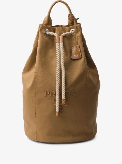 Prada drawstring duffle bag