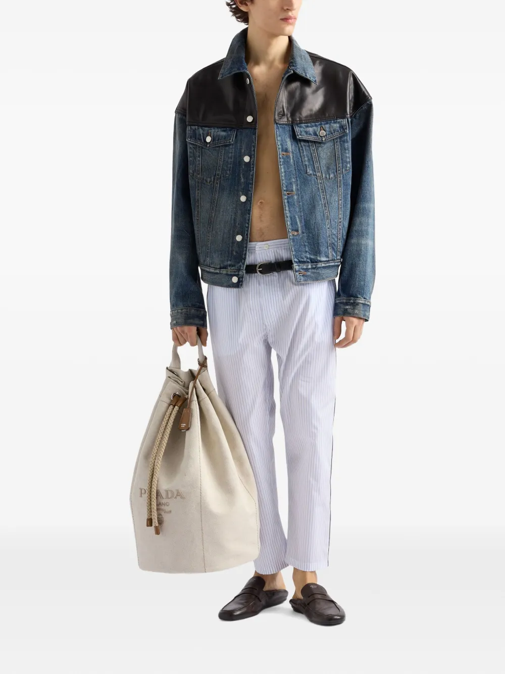Prada mochila con logo estampado | Image 2