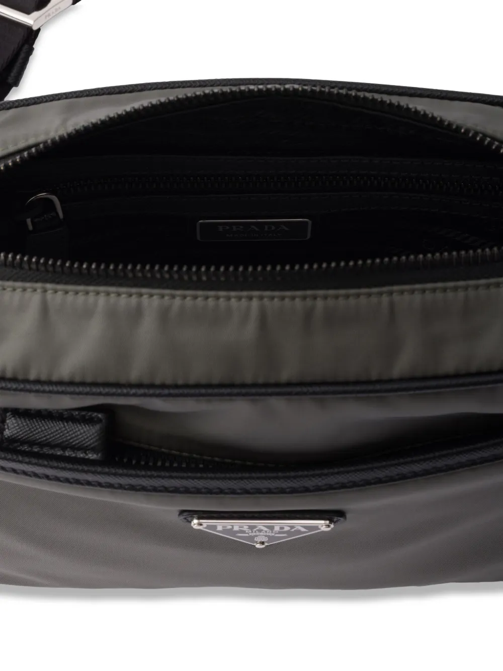Prada Re-Nylon crossbodytas Groen