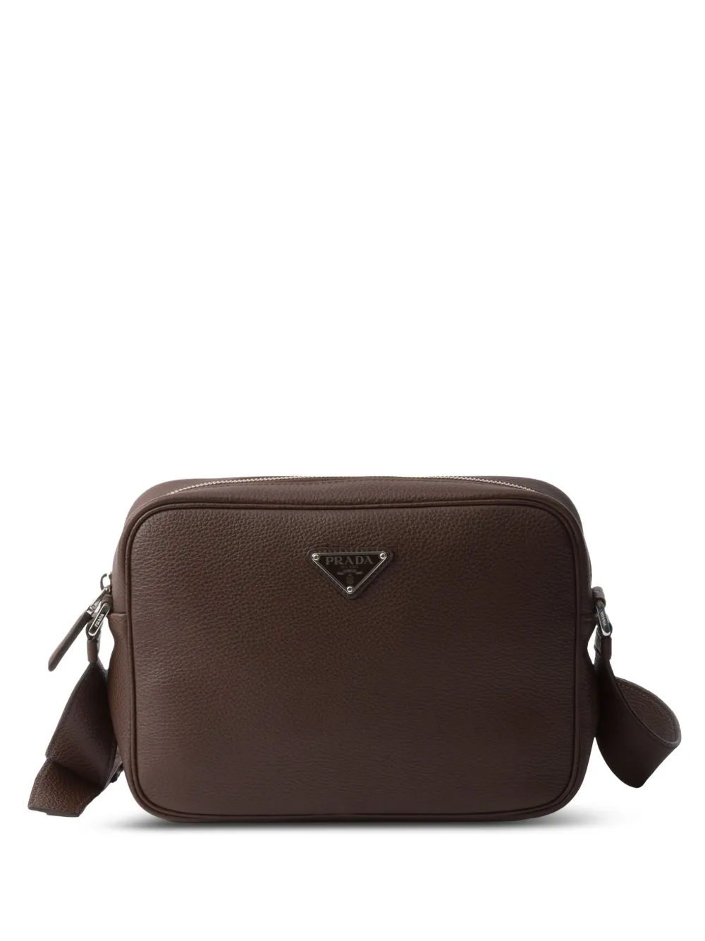 Prada Textured Leather Crossbody Bag