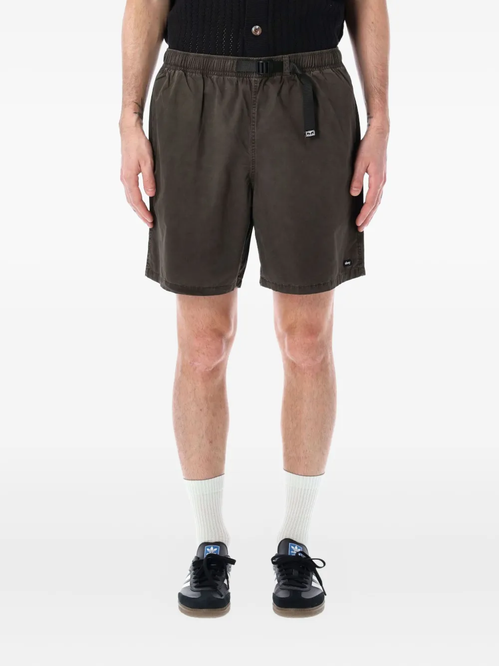 Obey Gravel trail shorts | Brown | Image 1