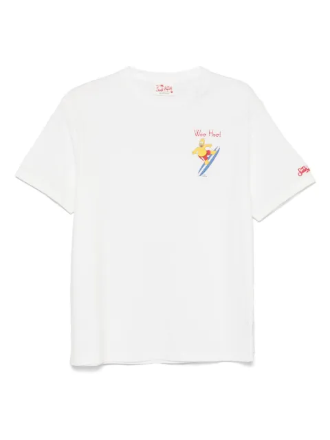 MC2 Saint Barth Homer surfer-embroidery T-shirt