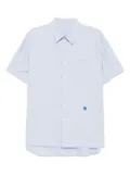 Ader Error Trs tag half-sleeved shirt - Blue
