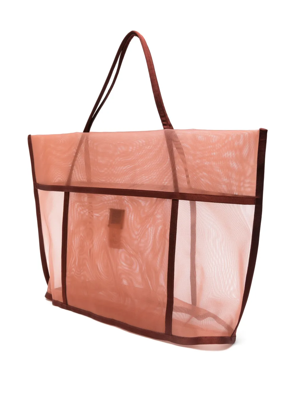 Alysi Tulen shopper - Bruin