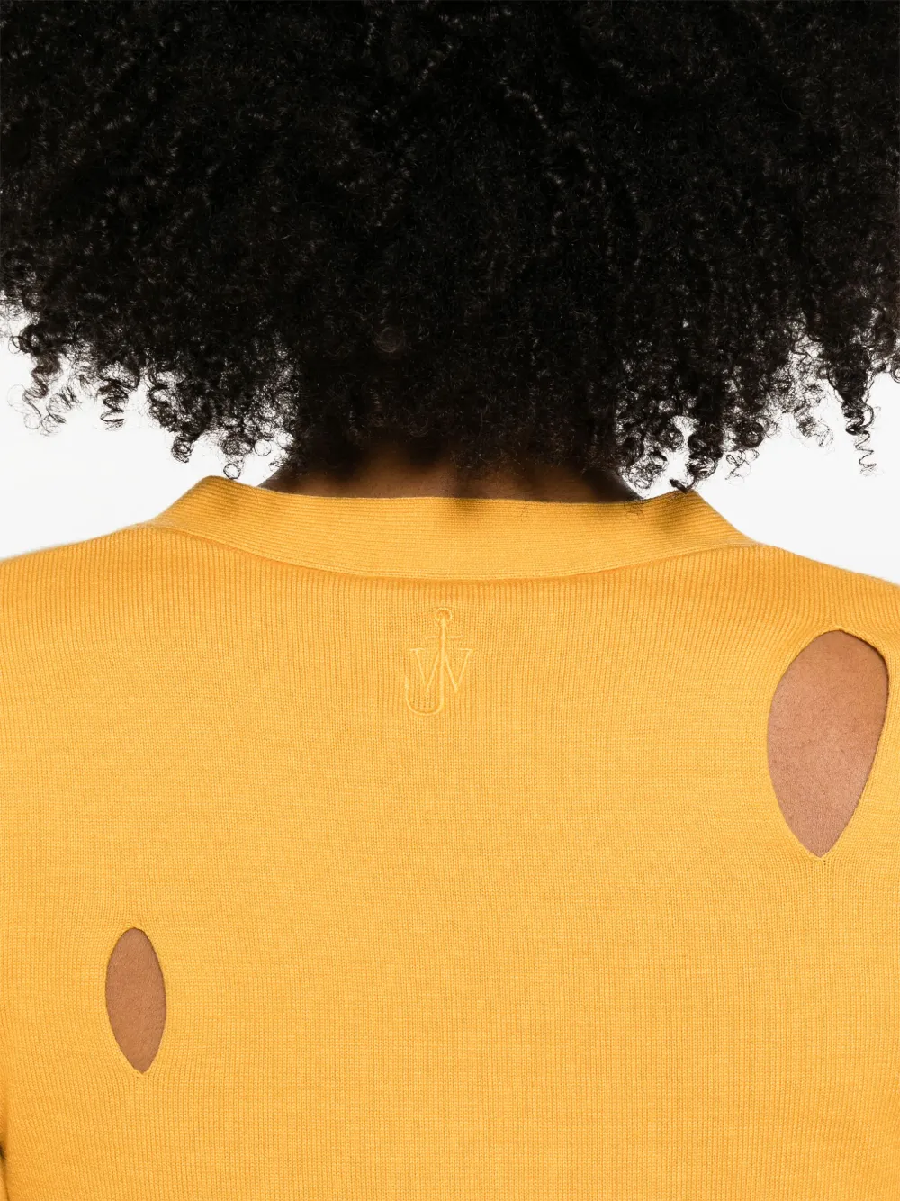 JW Anderson slit cardigan Oranje