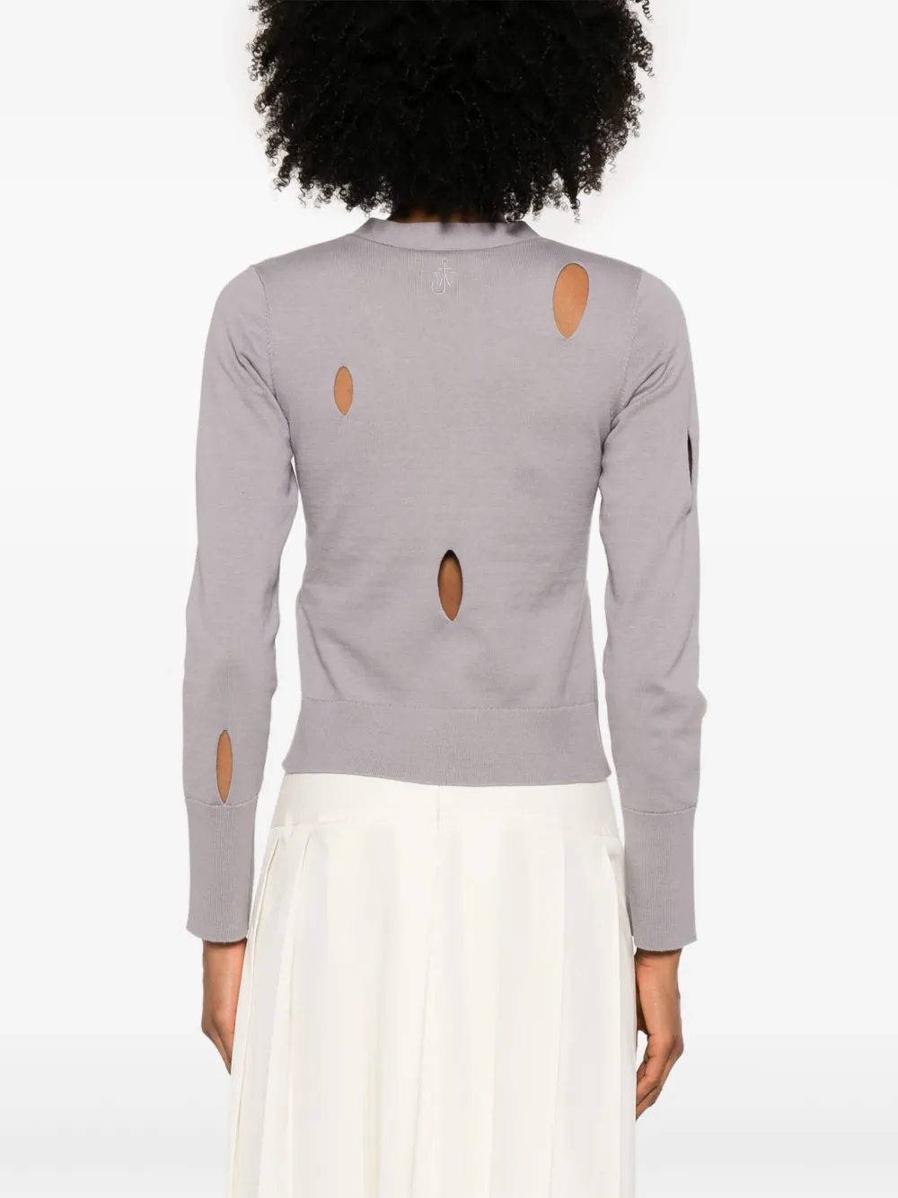 JW Anderson Vest met split Grijs