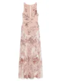 Elisabetta Franchi sequin-embellished gown - Pink