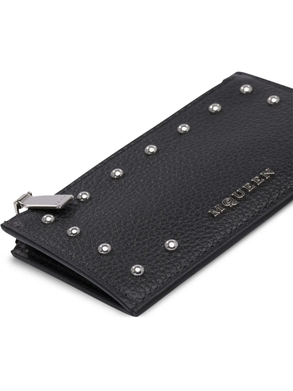 Alexander McQueen Portemonnee met studs Zwart