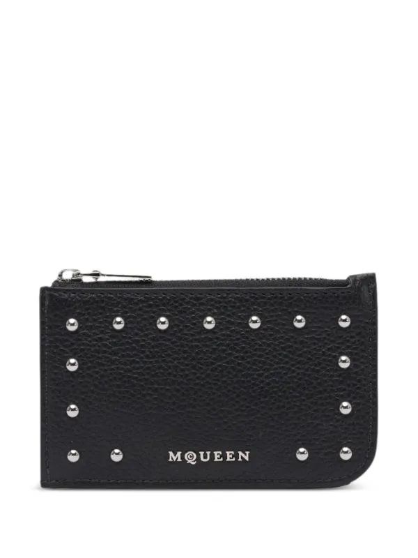 AlexanderMQUEENの小銭入れになります。 Alexander McQueen スタッズ コインケース | ブラック | FARFETCH JP