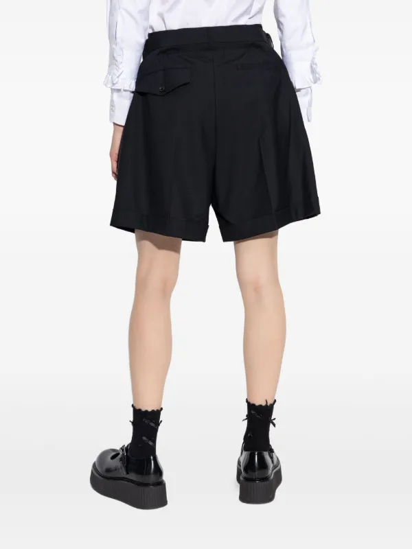 Noir Kei Ninomiya レイヤード ショートパンツ | ブラック | FARFETCH JP