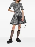 Alexander McQueen houndstooth dress - Black