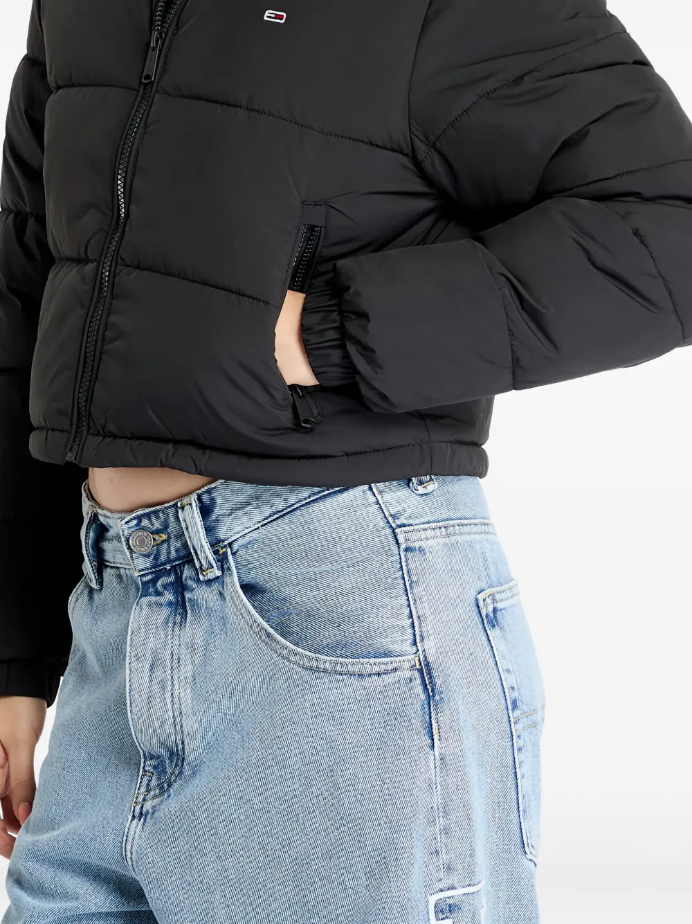 Tommy Hilfiger Essential Puffer Jacket In Black