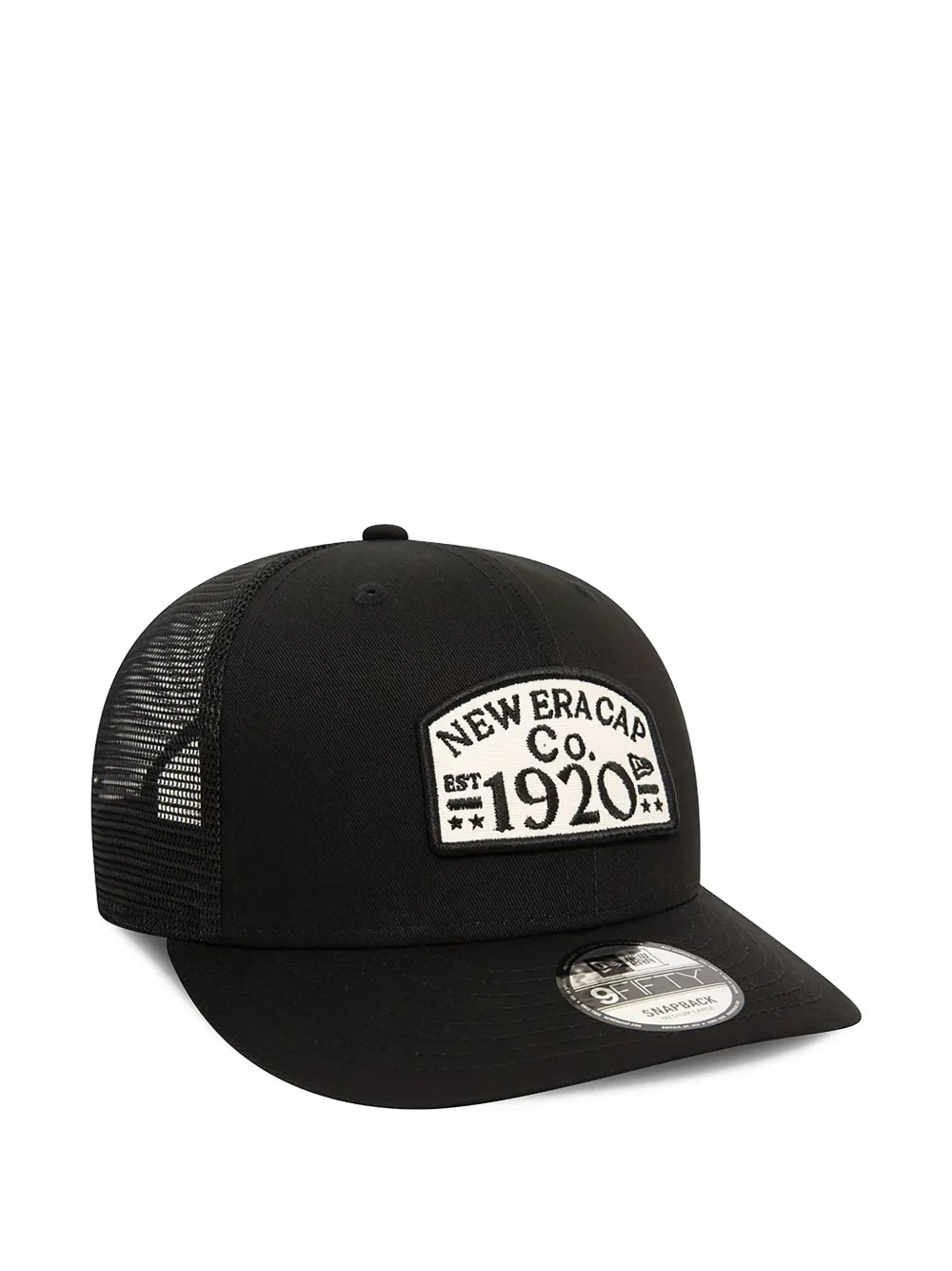 New Era 9fifty Trucker Cap In Black