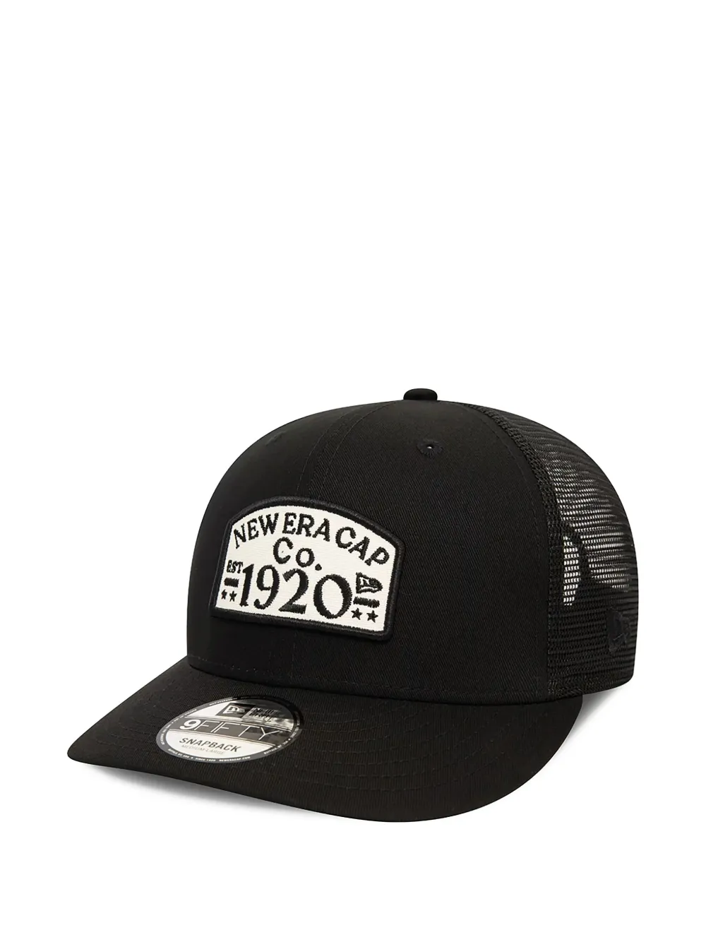 New Era 9fifty Trucker Cap In Black