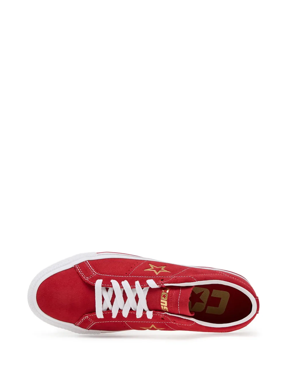 Converse One Star Pro suede sneakers Red