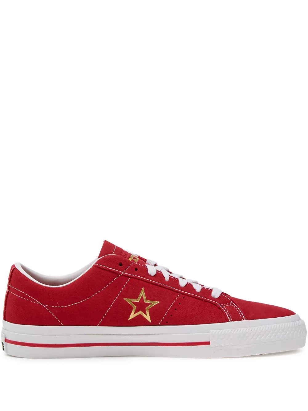 Converse One Star Pro suede sneakers Red