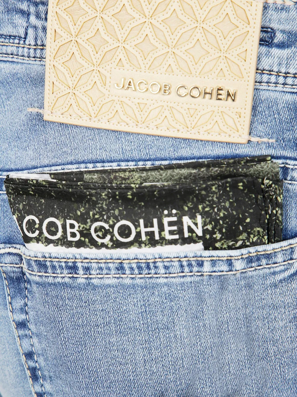Jacob Cohën Katoenen jeans Blauw