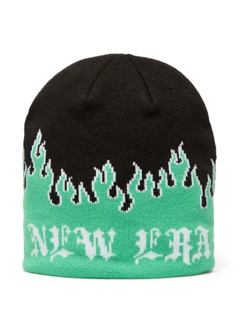 NEW ERA CAP gorro con detalle de llama