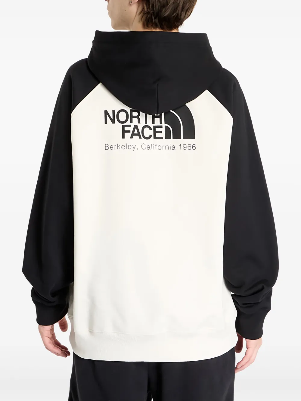 The North Face Heritage hoodie Wit