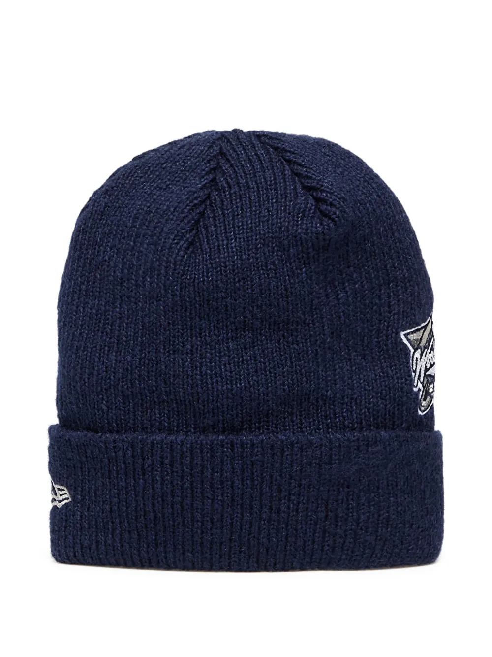 New Era X New York Yankees Mlb Logo-appliqué Beanie In Blue