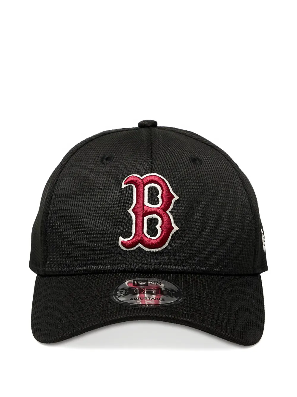 New Era Boston Red Sox Pivot Knit 9forty Cap In Black