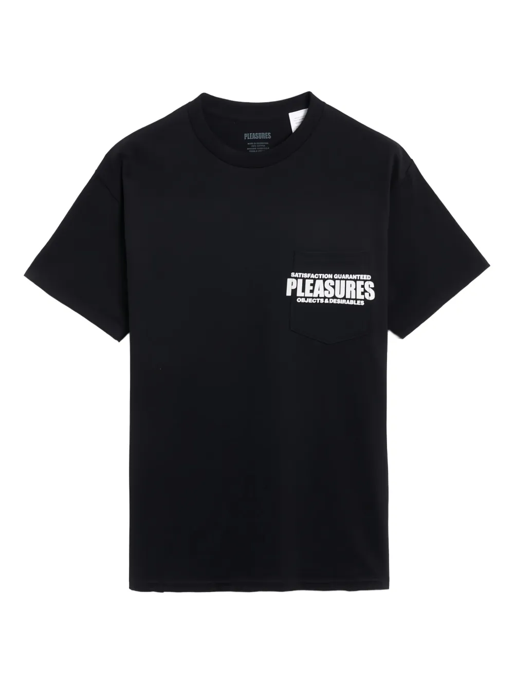 Pleasures cotton T-shirt | Black | Image 1