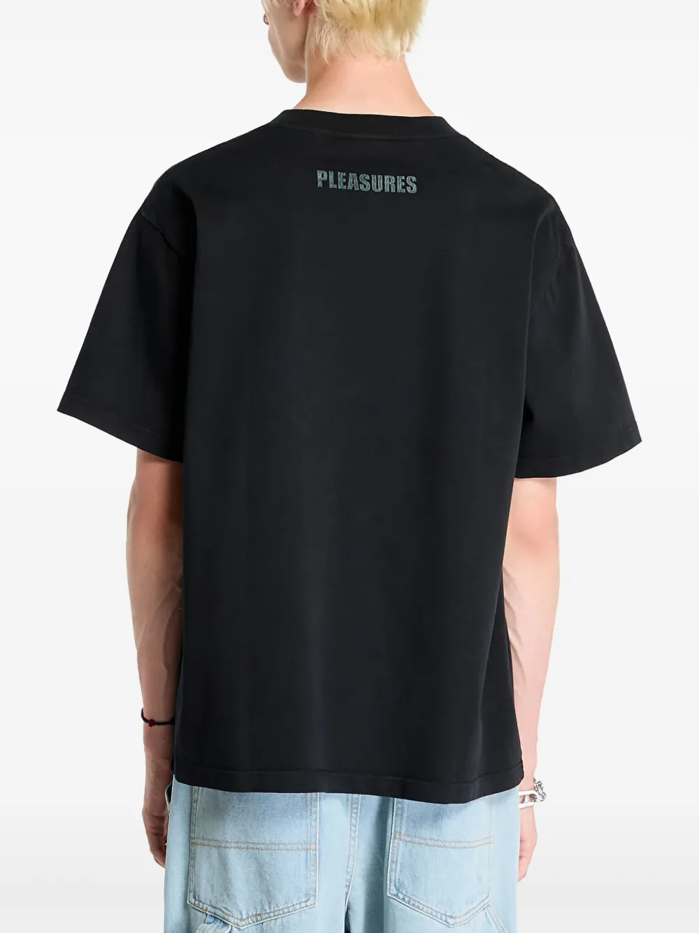 Pleasures Katoenen T-shirt Zwart