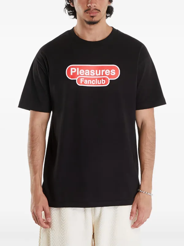 [PLEASURES] ロゴ Tシャツ Pleasures ロゴ Tシャツ | ブラック | FARFETCH JP