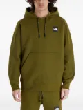 The North Face logo-patch hoodie - Green
