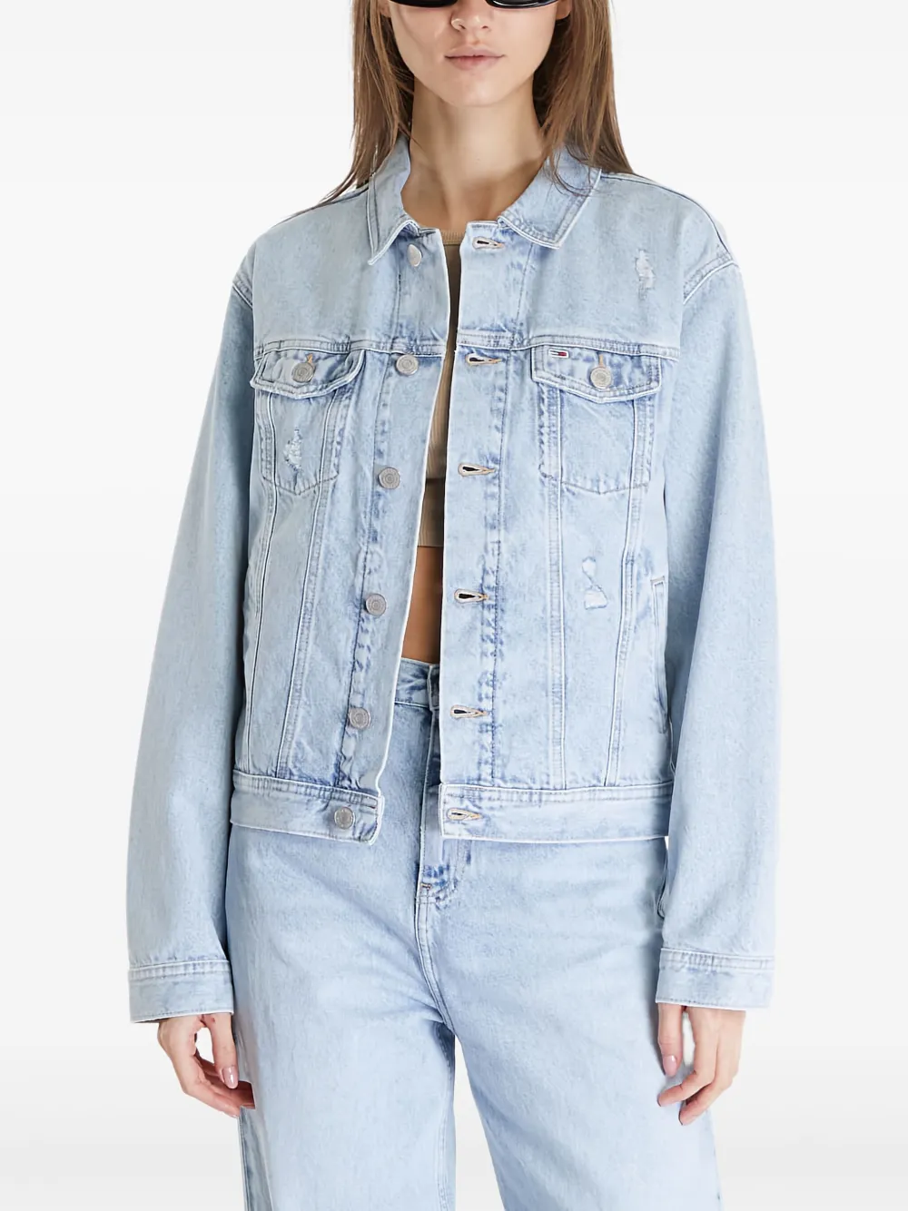 Tommy Jeans Classic Flag jacket | Blue | Image 1