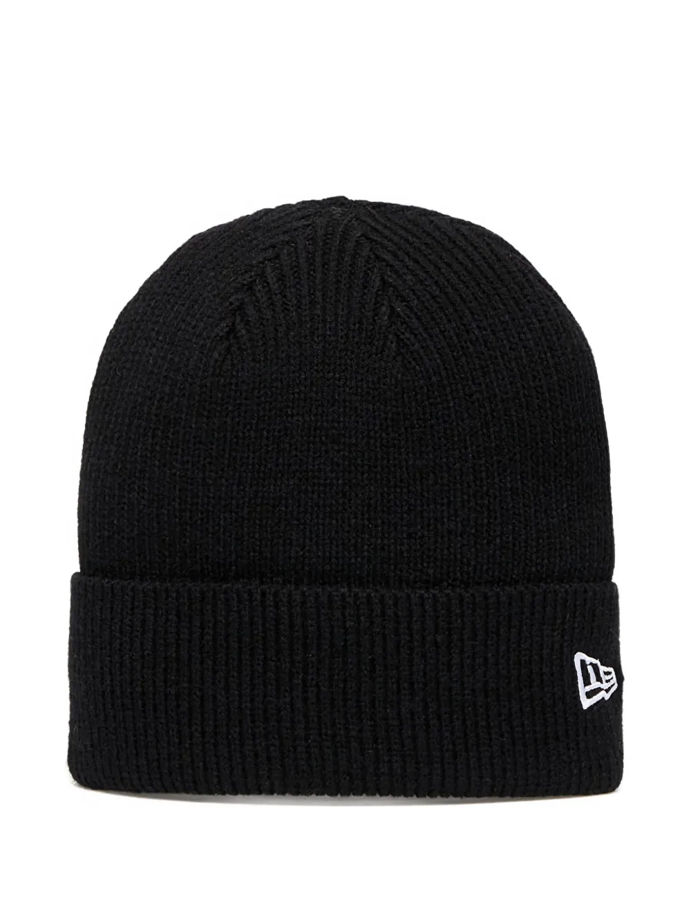 New Era Wool Knit Beanie In Black