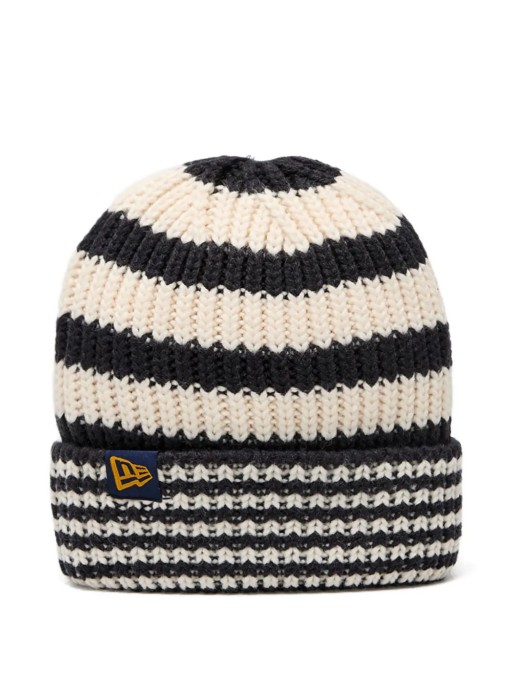 NEW ERA CAP ストライプ ビーニー - ブルー NEW ERA CAP ストライプ ビーニー - ブルー