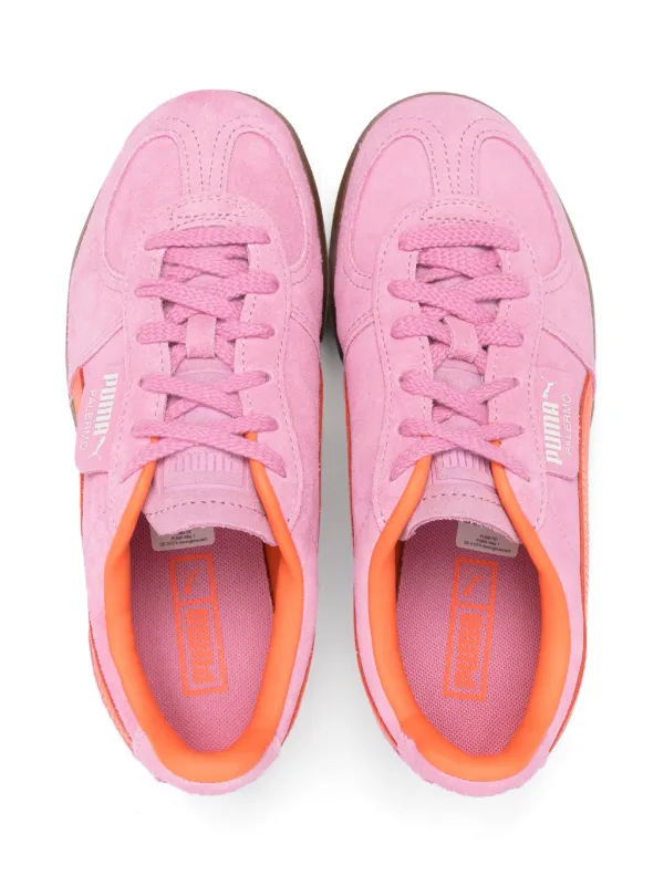 Palermo Fuchsia Pink Pumas Palermo Basket Puma Femme Couleur