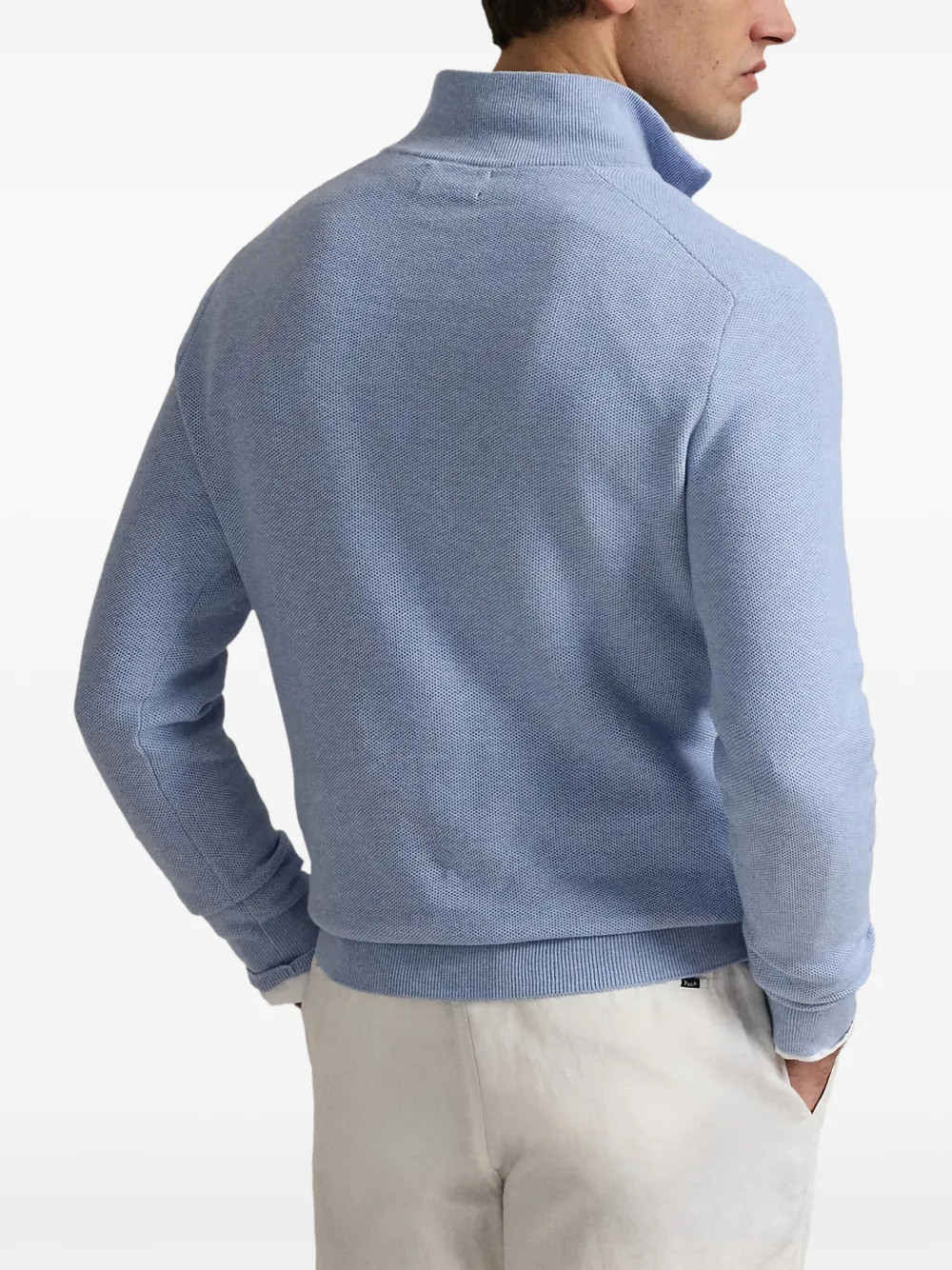 Polo Ralph Lauren Sweater met rits Blauw