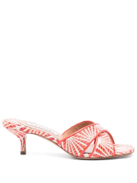 Aquazzura mules Divine con tacón 55mm