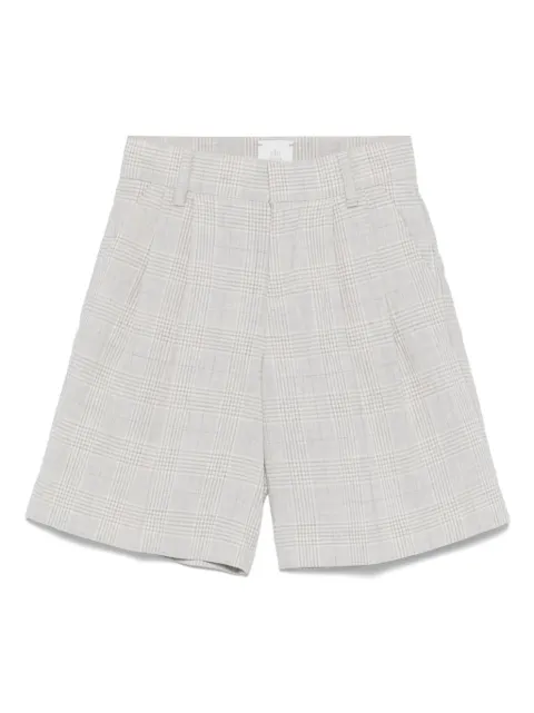 Eleventy Kids check-pattern shorts 