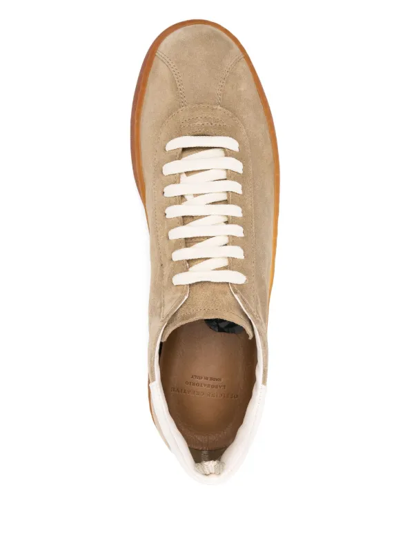 【関税込み】OFFICINE CREATIVE \"Halo 001\" sneakers Mens Black Leather Low Top Sneakers: HALO 001 – Officine