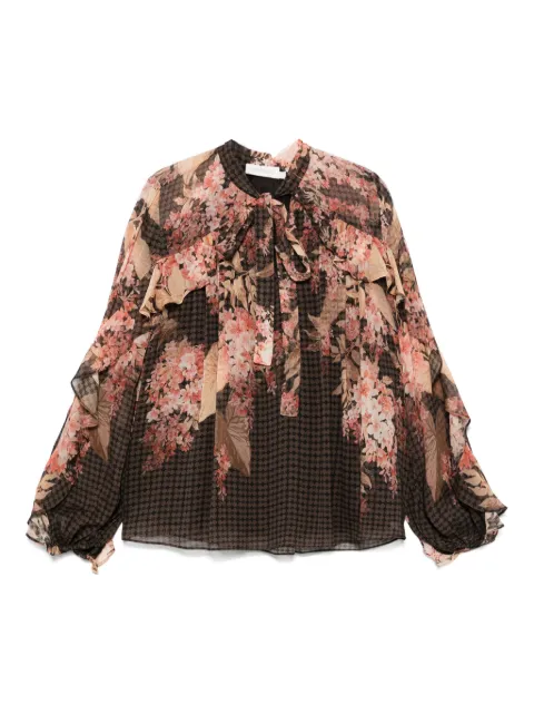 ZIMMERMANN Illuminate Flutter blouse