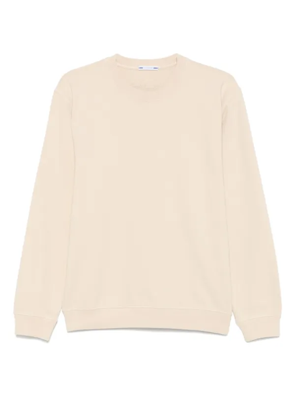 Jacob Cohën Felpa Con Logo Ricamato Toni Neutri FARFETCH IT