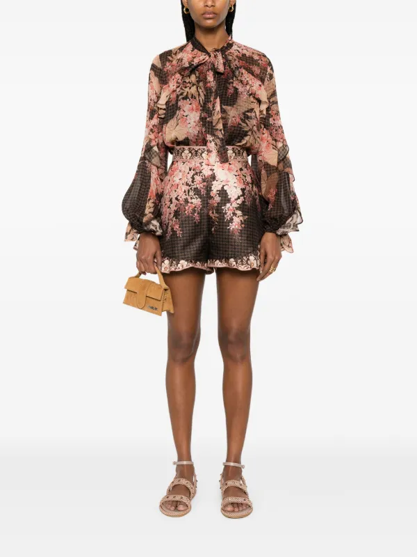 ショートパンツ Zimmermann ILLUMINATE FLUTTER SHORTS Zimmermann Illuminate Flutter Shorts | Shopbop