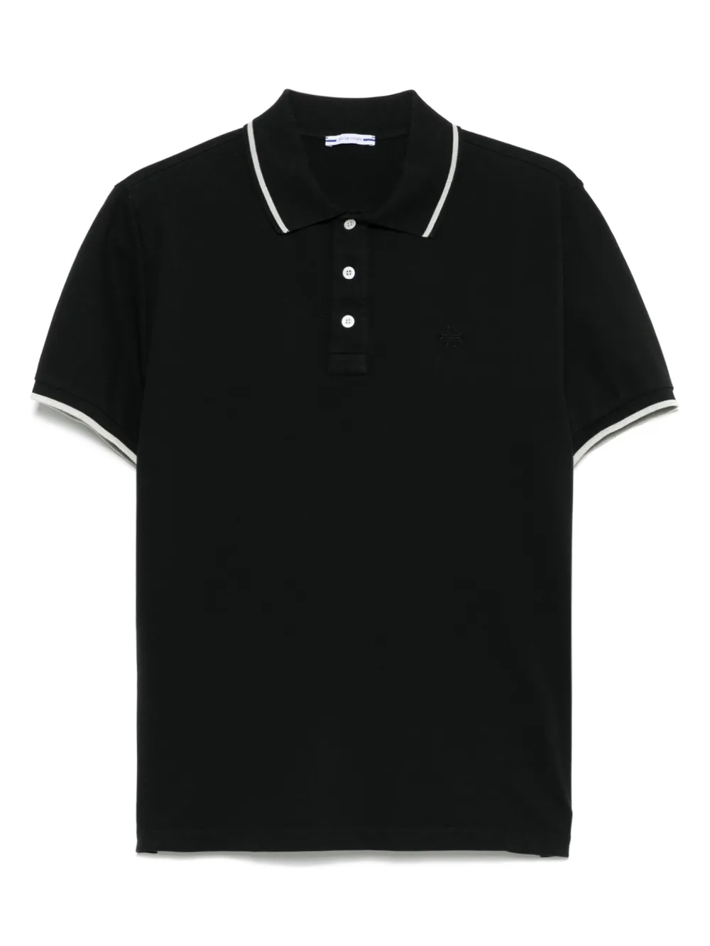 Jacob Cohën logo-embroidered polo shirt | Black | Image 1