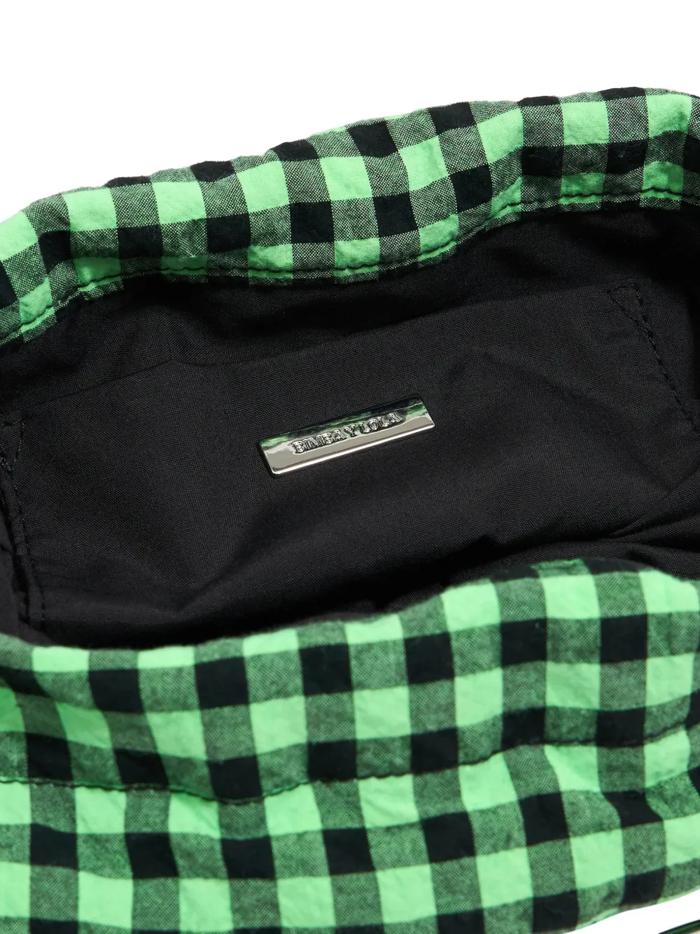 Shop Bimba Y Lola Checked Shoulder Bag