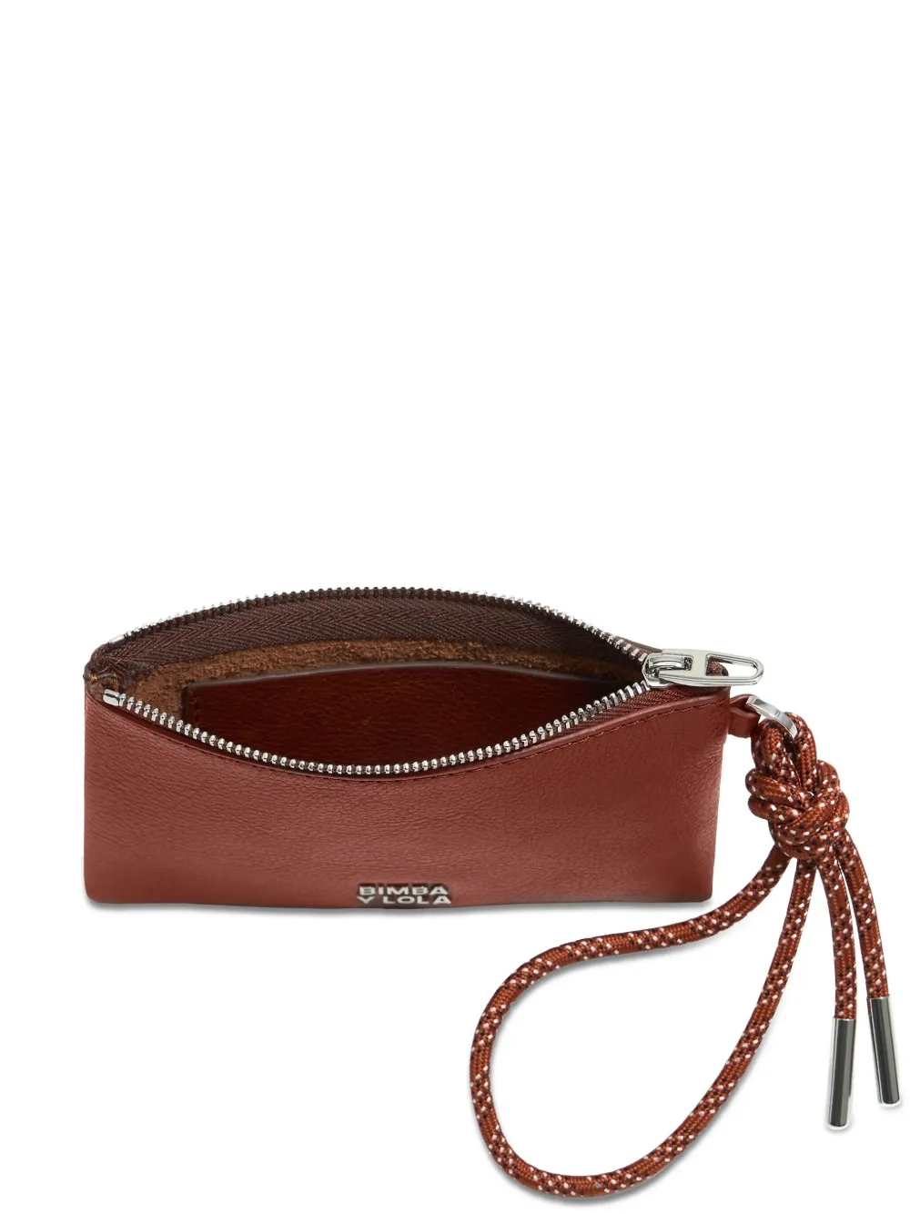 Bimba y Lola Leren portemonnee Bruin