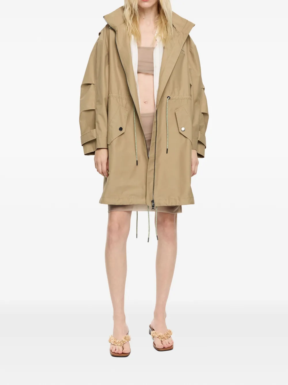 Bimba y Lola cotton-blend trench coat | Trench Coats & Raincoats | Image 2