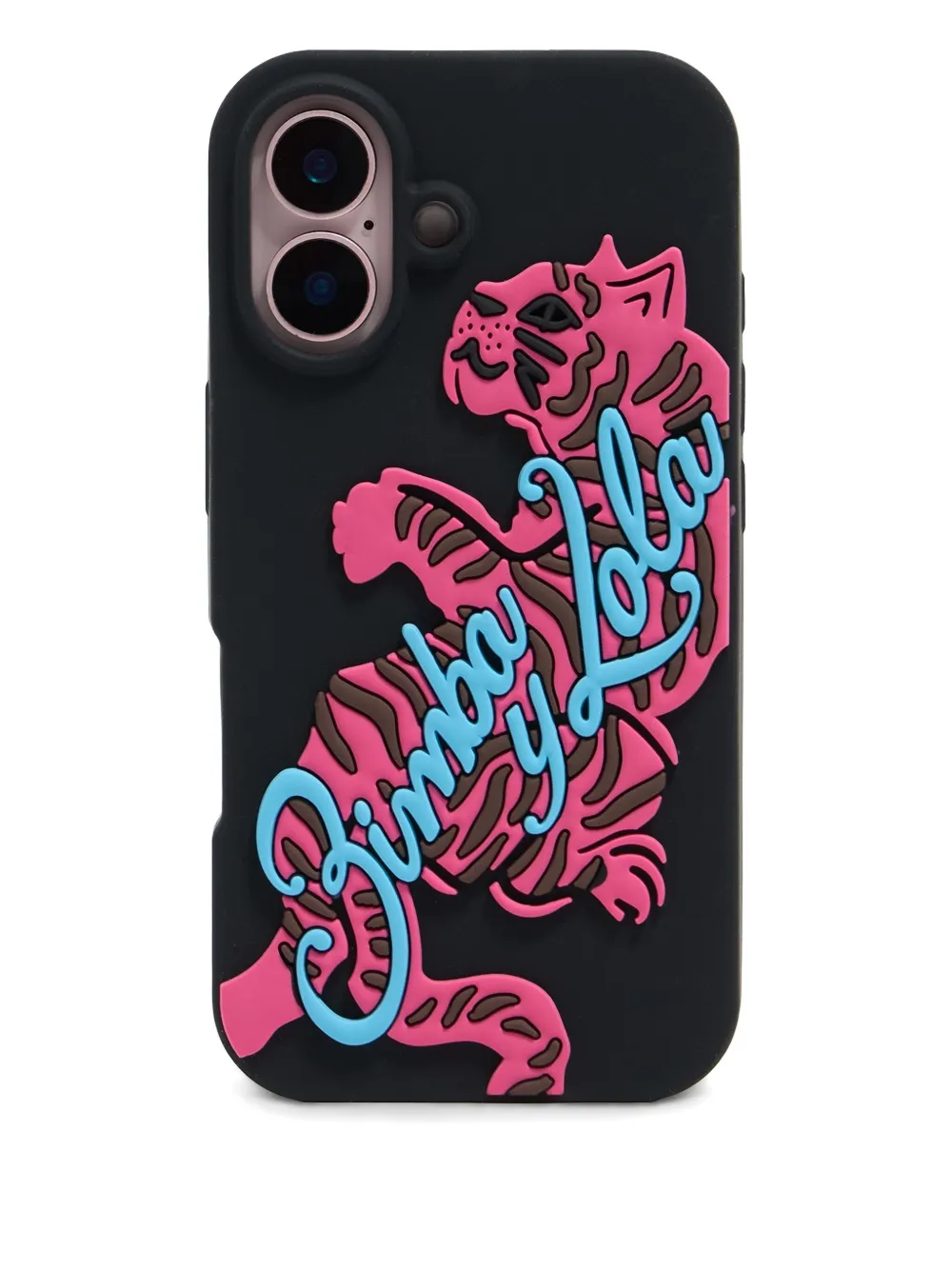Bimba y Lola タイガー iPhone 16 ケース - ブラック Bimba y Lola タイガー iPhone 16 ケース - ブラック