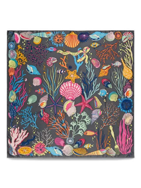 Bimba y Lola graphic-print scarf 