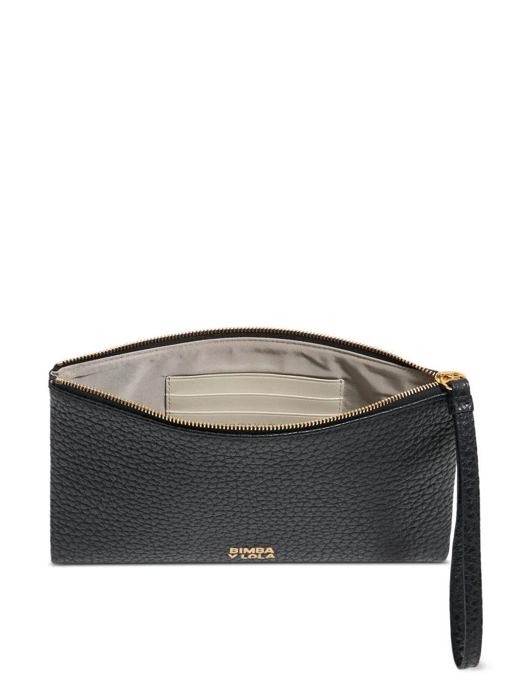 Bimba y Lola leather purse Zwart
