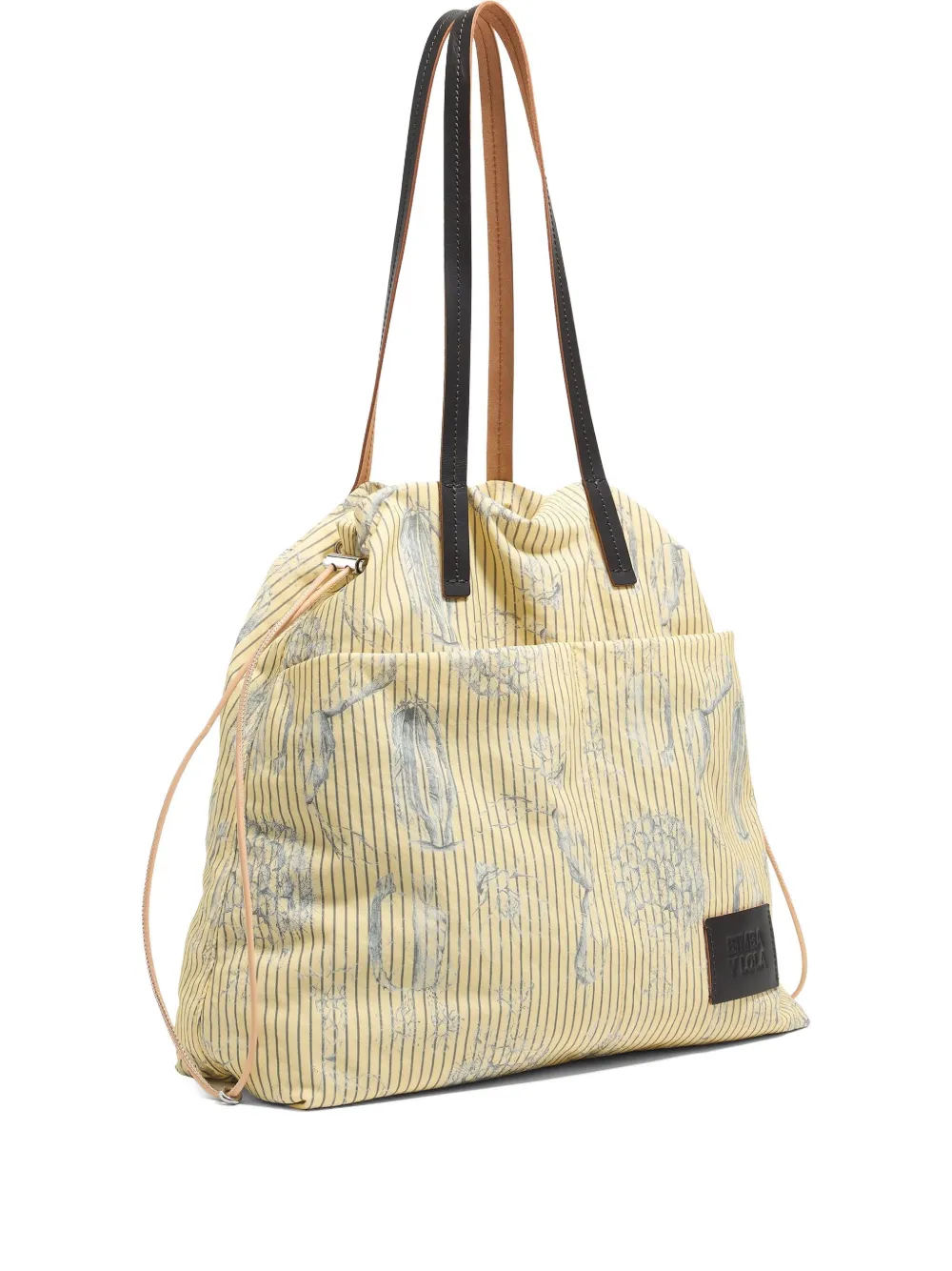 Bimba y Lola ペーパーカクタス ショルダーバッグ - イエロー Bimba y Lola ペーパーカクタス ショルダーバッグ - イエロー